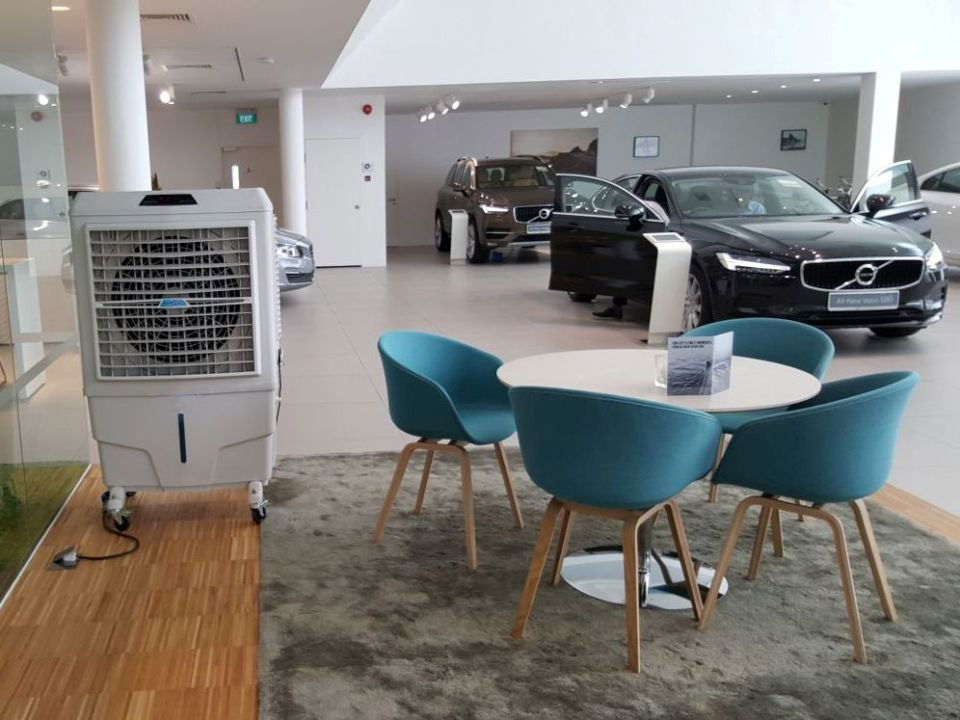 energy efficient workshop cooling