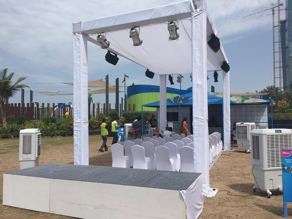 8000 m³/h portable evaporative cooler